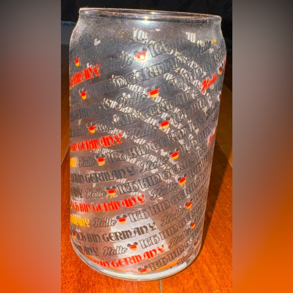 Disney Epcot Germany Glass